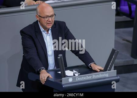 Berlin, Deutschland. 12. Oktober 2022. Alexander Radwan (CDU/CSU) während einer Sitzung des Deutschen Bundestages. Kredit: dpa/Alamy Live Nachrichten Stockfoto