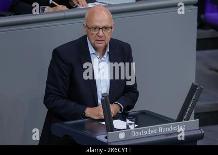 Berlin, Deutschland. 12. Oktober 2022. Alexander Radwan (CDU/CSU) während Ihrer Sitzung des Deutschen Bundestages. Kredit: dpa/Alamy Live Nachrichten Stockfoto