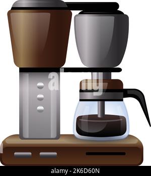 Büro-Kaffeemaschine Symbol Cartoon Vektor. Espressomaschine. Getränkekapsel Stock Vektor