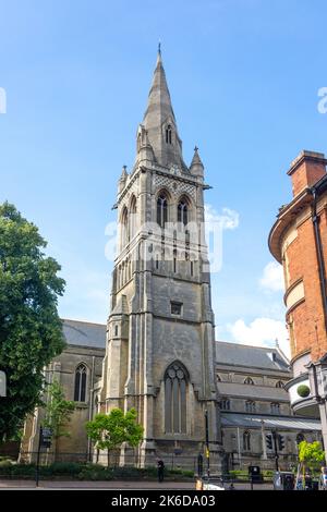 St Andrew's Church, Church Street, Rugby, Warwickshire, England, Vereinigtes Königreich Stockfoto