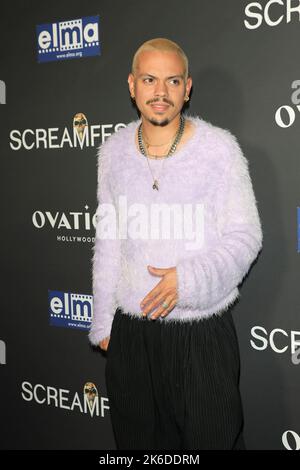 12. Oktober 2022, Los Angeles, Kalifornien, USA: LOS ANGELES - OCT 12: Evan Ross bei der Premiere von The Loneliest Boy in the World während des Screenfest 2022 im TCL Chinese Theatre IMAX am 12. Oktober 2022 in Los Angeles, CA (Bildquelle: © Nina Prommer/ZUMA Press Wire) Stockfoto