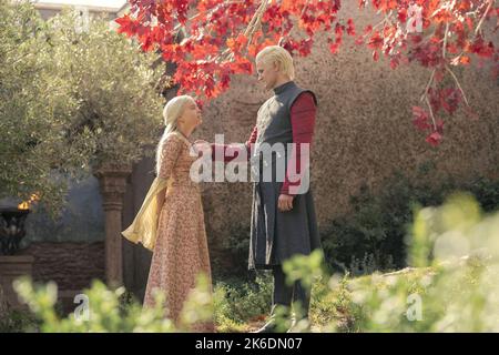 Matt Smith, Milly Alcock, 'House of the Dragon' (2022). Bildnachweis