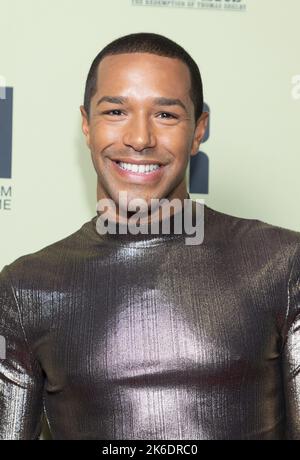 Michael Gunning bei der Eröffnungsnacht von Ramberts Peaky Blinders: The Redemption of Thomas Shelby im Troubadour Wembley Park Theatre in London. Bilddatum: Donnerstag, 13. Oktober 2022. Stockfoto