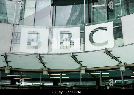 BBC Broadcasting House in Portland Place, London England United Kingdom UK Stockfoto