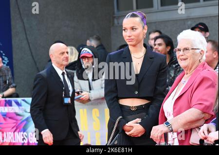 London, Großbritannien. 14.. Oktober 2022, The Banshees of Inisherin - UK Premiere - BFI London Film Festival, am 14.. Oktober 2022, London, UK. Stockfoto