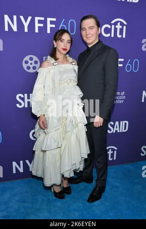 Zoe Kazan und Paul Dano Stockfoto