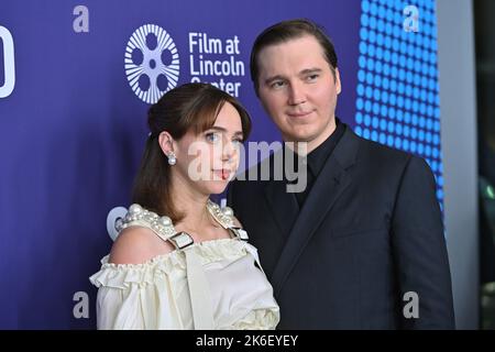 Zoe Kazan und Paul Dano Stockfoto