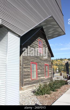 Das MacBride Museum of Yukon History in Whitehorse, Yukon Territory, Kanada Stockfoto