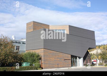 Das MacBride Museum of Yukon History in Whitehorse, Yukon Territory, Kanada Stockfoto