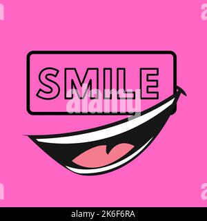 Smile Images | KEEP SMILING Wallpaper | Smile Wallpaper | Smile Wallpaper Stockfoto