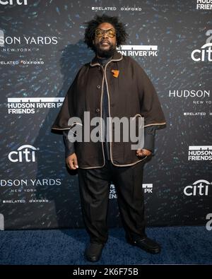 New York, United Erklärte. 13. Oktober 2022. Questlove kommt am Donnerstag, den 13.. Oktober 2022, zur Hudson River Park Friends 2022 Gala am Pier 60 in New York, NY, an. Foto von Gabriele Holtermann/UPI Kredit: UPI/Alamy Live News Stockfoto