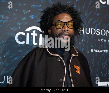 New York, United Erklärte. 13. Oktober 2022. Questlove kommt am Donnerstag, den 13.. Oktober 2022, zur Hudson River Park Friends 2022 Gala am Pier 60 in New York, NY, an. Foto von Gabriele Holtermann/UPI Kredit: UPI/Alamy Live News Stockfoto