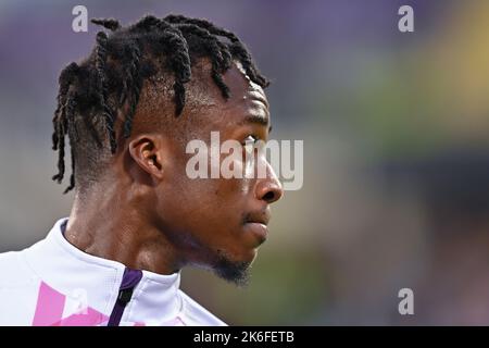 Stadion Artemio Franchi, Florenz, Italien, 13. Oktober 2022, Christian Michael Kouakou Kouame (ACF Fiorentina) während des ACF Fiorentina vs Heart of Midl Stockfoto