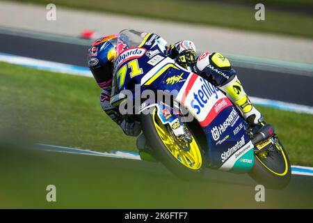 Phillip Island, Australien. 14. Oktober 2022. Freies Training vor dem Animoca Brands Australian Grand Prix der MotoGP auf dem Phillip Island Circuit. 14. Oktober 2022 in Bild: Ayumu Sasaki Entrenamientos libres previos al Gran Premio de MotoGP de Australia en el Circuito Internacional de Phillip Island. 14 de Octubre de 2022 POOL/ MotoGP.com/Cordon die Pressebilder sind nur für redaktionelle Zwecke bestimmt. Obligatorischer Kredit: © motogp.com Kredit: CORDON PRESS/Alamy Live News Stockfoto