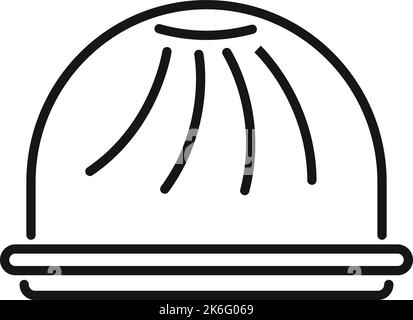 Mix Kaffee Kapsel Symbol Umriss Vektor. Espressotasse. Aroma trinken Stock Vektor