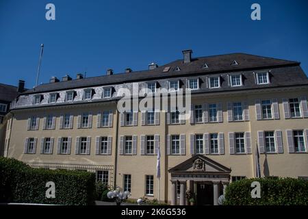 Königswinter, Deutschland 17. Juli 2022, das Steigenberger Grand Hotel auf dem Petersberg in Königswinter Stockfoto