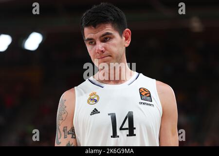 Gabriel Deck von Real Madrid während des EuroLeague-Spiels der Turkish Airlines zwischen dem FC Barcelona und Real Madrid im Palau Blaugrana Stockfoto