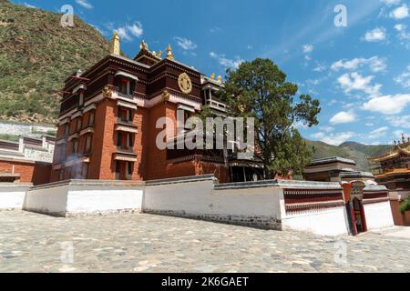 Labrang Tempel, Xiahe, Gannan, Gansu, China Stockfoto