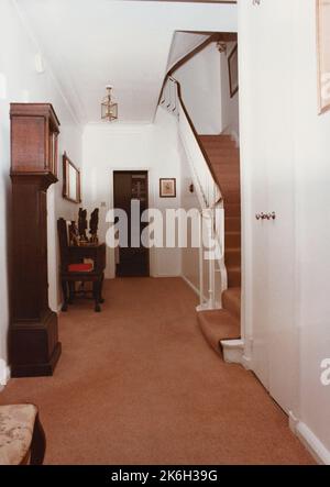 London - Executive Level Position Residence - 1980, Vereinigte Staaten Fotos im Zusammenhang mit Botschaften, Konsulaten und anderen Überseegebäuden Stockfoto