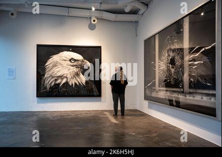 Die Ståhl-Sammlung in Norrköping ist eine Sammlung zeitgenössischer Kunst, die als eine der besten privaten Sammlungen in den nordischen Ländern gilt. Stockfoto