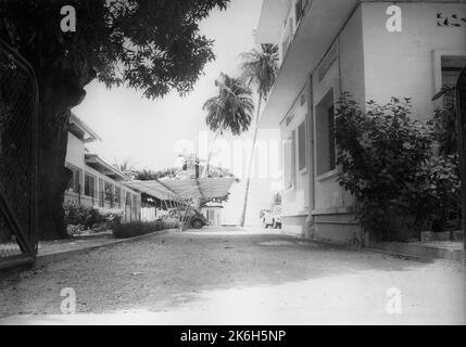 Libreville - Bildungseinrichtung/Schule - 1970, USA Fotos im Zusammenhang mit Botschaften, Konsulaten und anderen Überseegebäuden Stockfoto