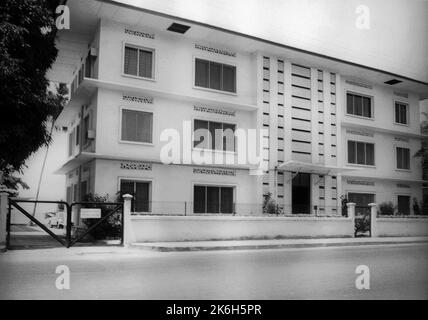 Libreville - Bildungseinrichtung/Schule - 1970, USA Fotos im Zusammenhang mit Botschaften, Konsulaten und anderen Überseegebäuden Stockfoto