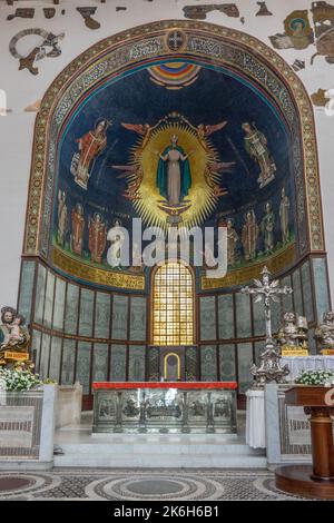 Italien, Kampanien, Salerno, Kathedrale, Interieur Stockfoto