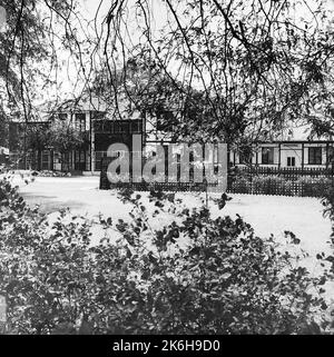 Mandalay - Gebäude des Konsulats, Hauptbeauftragter/Generalkonsulat, Fotos der Vereinigten Staaten im Zusammenhang mit Botschaften, Konsulaten und anderen Überseegebäuden Stockfoto