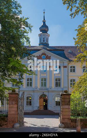 Das Carolinum, das Hauptgebäude der Rupprecht-Karls-Universität, Heidelberg. Baden Württemberg, Deutschland, Europa Stockfoto