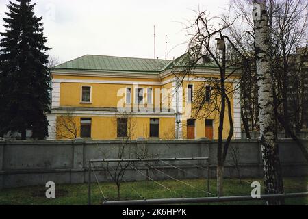Minsk - Chancery Office Building - 1992, Vereinigte Staaten Fotos im Zusammenhang mit Botschaften, Konsulaten und anderen Überseegebäuden Stockfoto