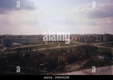 Minsk - Chancery Office Building - 1992, Vereinigte Staaten Fotos im Zusammenhang mit Botschaften, Konsulaten und anderen Überseegebäuden Stockfoto