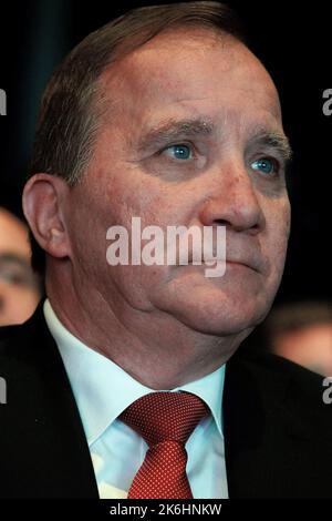 Berlin, Deutschland. 14. Oktober 2022. Stefan Löfven, Kandidat für den Vorsitz der Sozialdemokratischen Partei Europas (SPE), zu Beginn des zweitägigen Treffens der SPE. Quelle: Carsten Koall/dpa/Alamy Live News Stockfoto