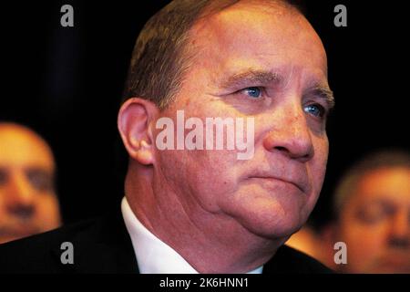 Berlin, Deutschland. 14. Oktober 2022. Stefan Löfven, Kandidat für den Vorsitz der Sozialdemokratischen Partei Europas (SPE), zu Beginn des zweitägigen Treffens der SPE. Quelle: Carsten Koall/dpa/Alamy Live News Stockfoto