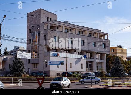 TARGU-JIU, RUMÄNIEN-25. SEPTEMBER: BCR-Bank am 25. September 2020 in Targu-Jiu. Stockfoto