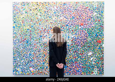 Die Frieze London öffnet heute im Regent’s Park für die Öffentlichkeit. Bild: Aufgenommen am 13.. Oktober 2022. © Belinda Jiao jiao.bilin@gmail.com 0759893125 Stockfoto