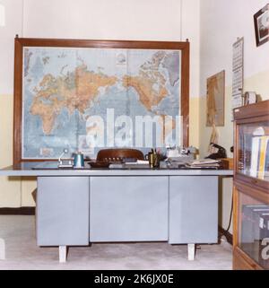 Rangoon - Chancery Office Building - 1975, Vereinigte Staaten Fotos im Zusammenhang mit Botschaften, Konsulaten und anderen Überseegebäuden Stockfoto