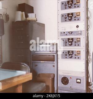 Rangoon - Chancery Office Building - 1975, Vereinigte Staaten Fotos im Zusammenhang mit Botschaften, Konsulaten und anderen Überseegebäuden Stockfoto