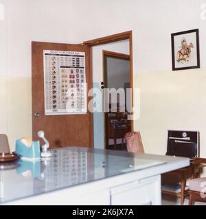 Rangoon - Chancery Office Building - 1975, Vereinigte Staaten Fotos im Zusammenhang mit Botschaften, Konsulaten und anderen Überseegebäuden Stockfoto