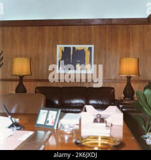 Rangoon - Chancery Office Building - 1975, Vereinigte Staaten Fotos im Zusammenhang mit Botschaften, Konsulaten und anderen Überseegebäuden Stockfoto