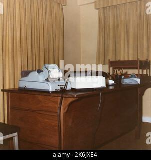 Rangoon - Chancery Office Building - 1975, Vereinigte Staaten Fotos im Zusammenhang mit Botschaften, Konsulaten und anderen Überseegebäuden Stockfoto