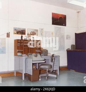 Rangoon - Chancery Office Building - 1975, Vereinigte Staaten Fotos im Zusammenhang mit Botschaften, Konsulaten und anderen Überseegebäuden Stockfoto