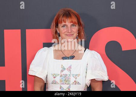 Rebecca Lenkiewicz, sagte sie - Headline Gala International Premiere, BFI London Film Festival, Southbank Centre, Royal Festival Hall, London, UK, 14 O Stockfoto