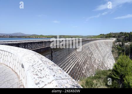 Der Marathon-See in Athen Griechenland Stockfoto