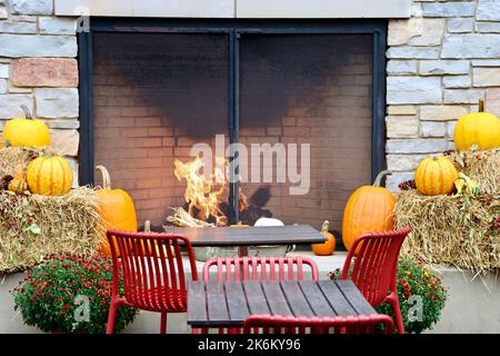 Barroco arepa Bar im Crocker Park in Westlake, Ohio Stockfoto