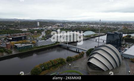 Clyde Auditorium im SSE Scottish Exhibition and Conference Centre in Glasgow - GLASGOW, SCHOTTLAND - 04. OKTOBER 2022 Stockfoto