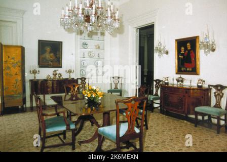 Lissabon - Embassy Mission Residence - 1981, Vereinigte Staaten Fotos im Zusammenhang mit Botschaften, Konsulaten und anderen Überseegebäuden Stockfoto