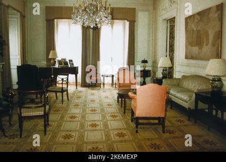 Lissabon - Embassy Mission Residence - 1981, Vereinigte Staaten Fotos im Zusammenhang mit Botschaften, Konsulaten und anderen Überseegebäuden Stockfoto