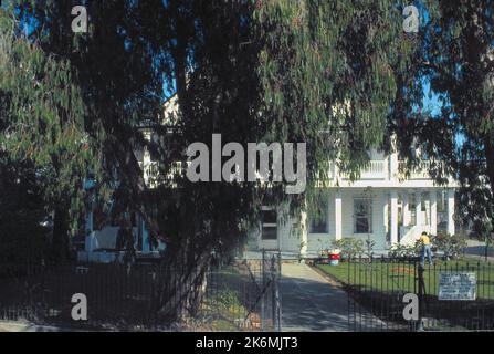 Belize City - Chancery Office Building - 1981, Vereinigte Staaten Fotos im Zusammenhang mit Botschaften, Konsulaten und anderen Überseegebäuden Stockfoto