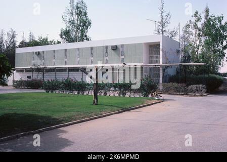 Nouakchott - Embassy Mission Residence - 1982, Vereinigte Staaten Fotos im Zusammenhang mit Botschaften, Konsulaten und anderen Überseegebäuden Stockfoto