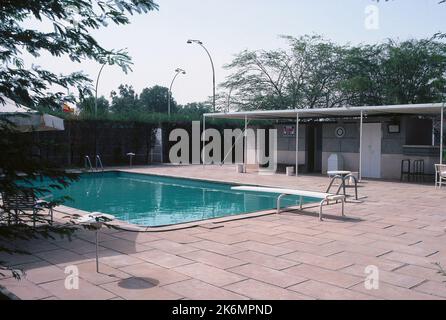 Nouakchott - Embassy Mission Residence - 1982, Vereinigte Staaten Fotos im Zusammenhang mit Botschaften, Konsulaten und anderen Überseegebäuden Stockfoto